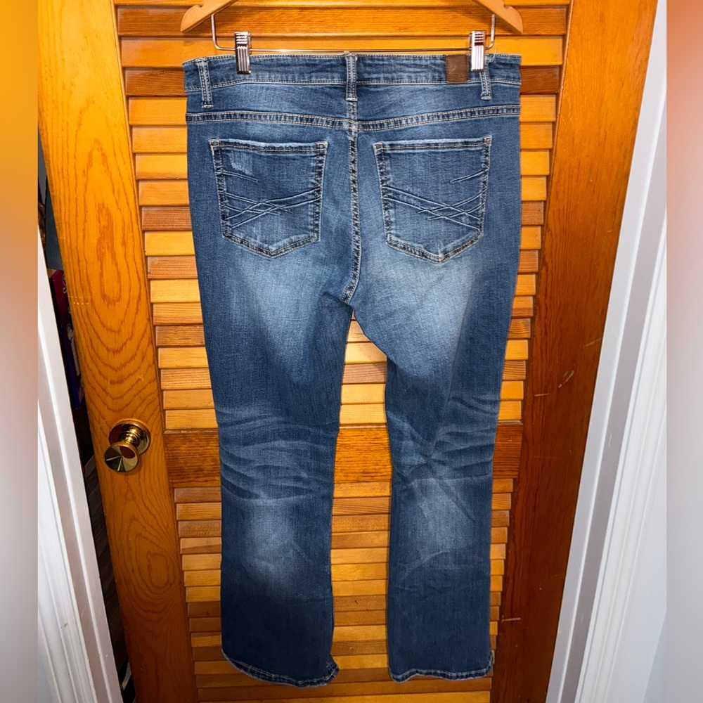 BKE Buckle Payton Jeans Womens 32L (32x33.5) Mid Rise Bootcut Universal - Picture 4 of 8